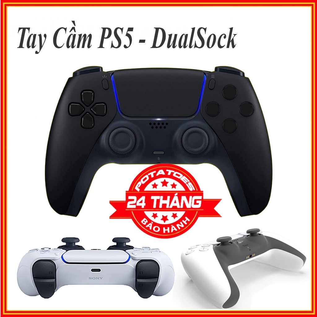 😘𝓗𝓪̀𝓷𝓰 𝓶𝓸̛́𝓲 𝓿𝓮̂̀😘Tay cầm PS5 chơi mọi loại game trên garena, steam, xbox. Nút bấm cực nhạy, kết nối không dây.
