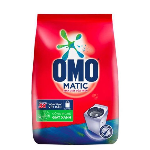Xà phòng (Bột giặt) OMO MATIC cửa giặt 3Kg