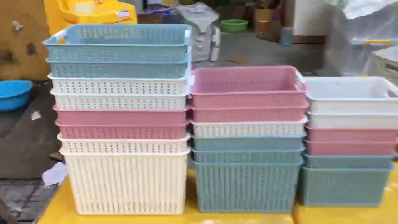 Rổ đan mây nhựa đựng đồ đa năng Việt Nhật, Giỏ đan đựng dụng cụ nhà bếp, quần áo gọn gàng-3415 | BigBuy360 - bigbuy360.vn