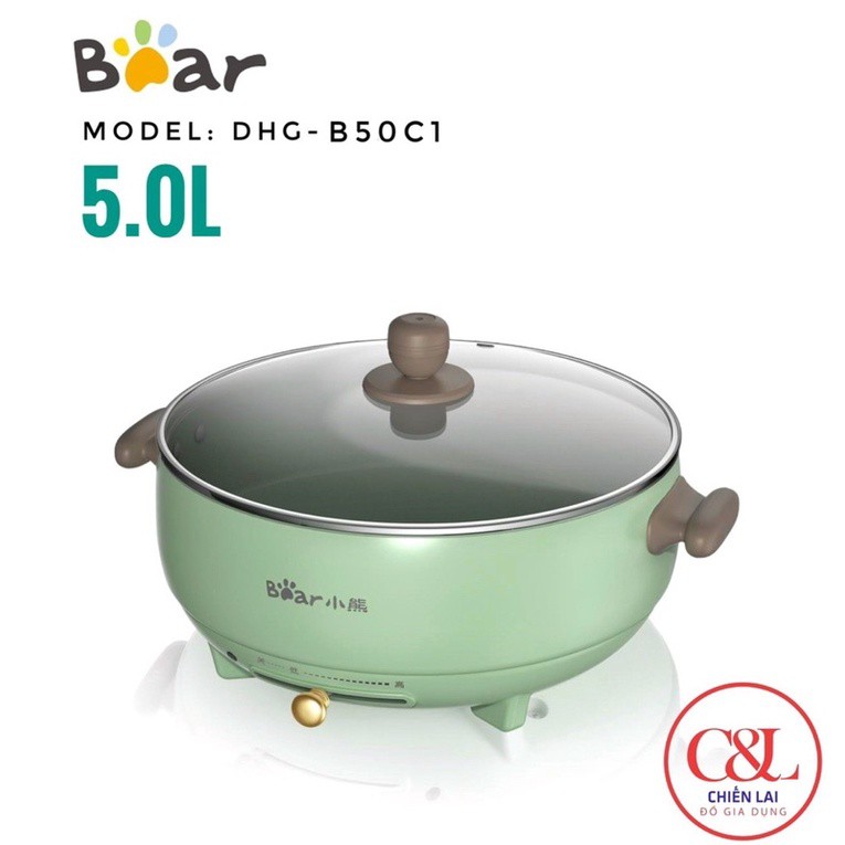 Lẩu điện đa năng Bear DHG-B50C1