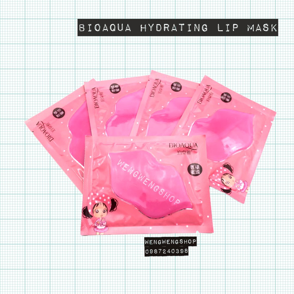 Mặt nạ làm hồng môi Bioaqua Hydrating Lip Mask | BigBuy360 - bigbuy360.vn