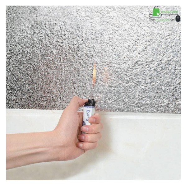 CUỘN GIẤY BẠC DÁN BẾP CÁCH NHIỆT GIỮ GÌN SẠCH SẼ CHỐNG THẤM DẦU, THẤM NƯỚC  - BỀN ĐẸP.