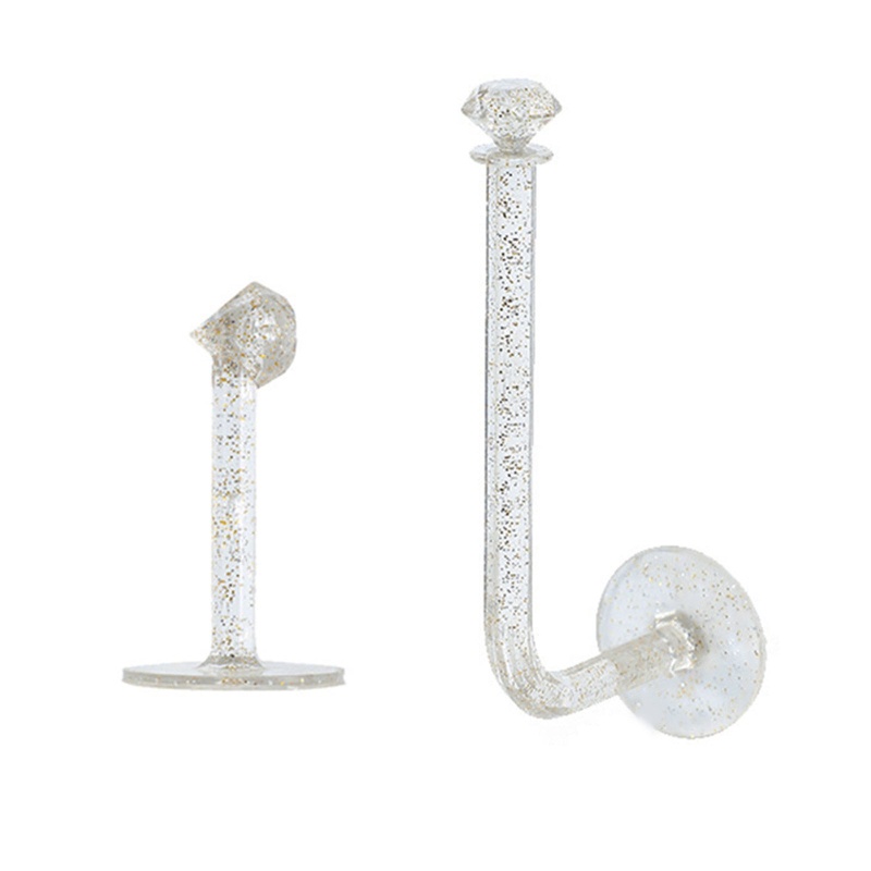 Giá Đỡ Dây Buộc Tóc Tự Dính Trong Suốt Tiện Dụng