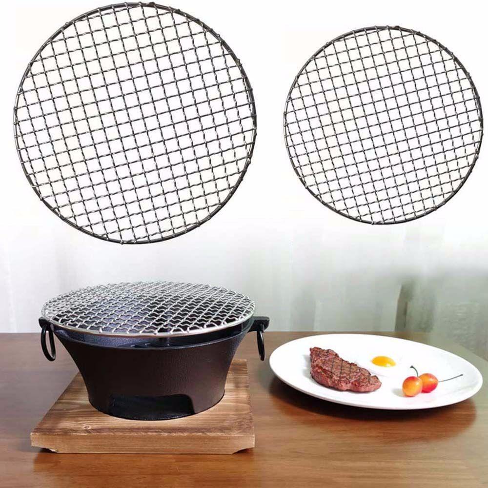 Vỉ Nướng BBQ Bằng Thép Không Gỉ Chống Dính Tiện Dụng Cho Tiệc Tùng / Dã Ngoại
