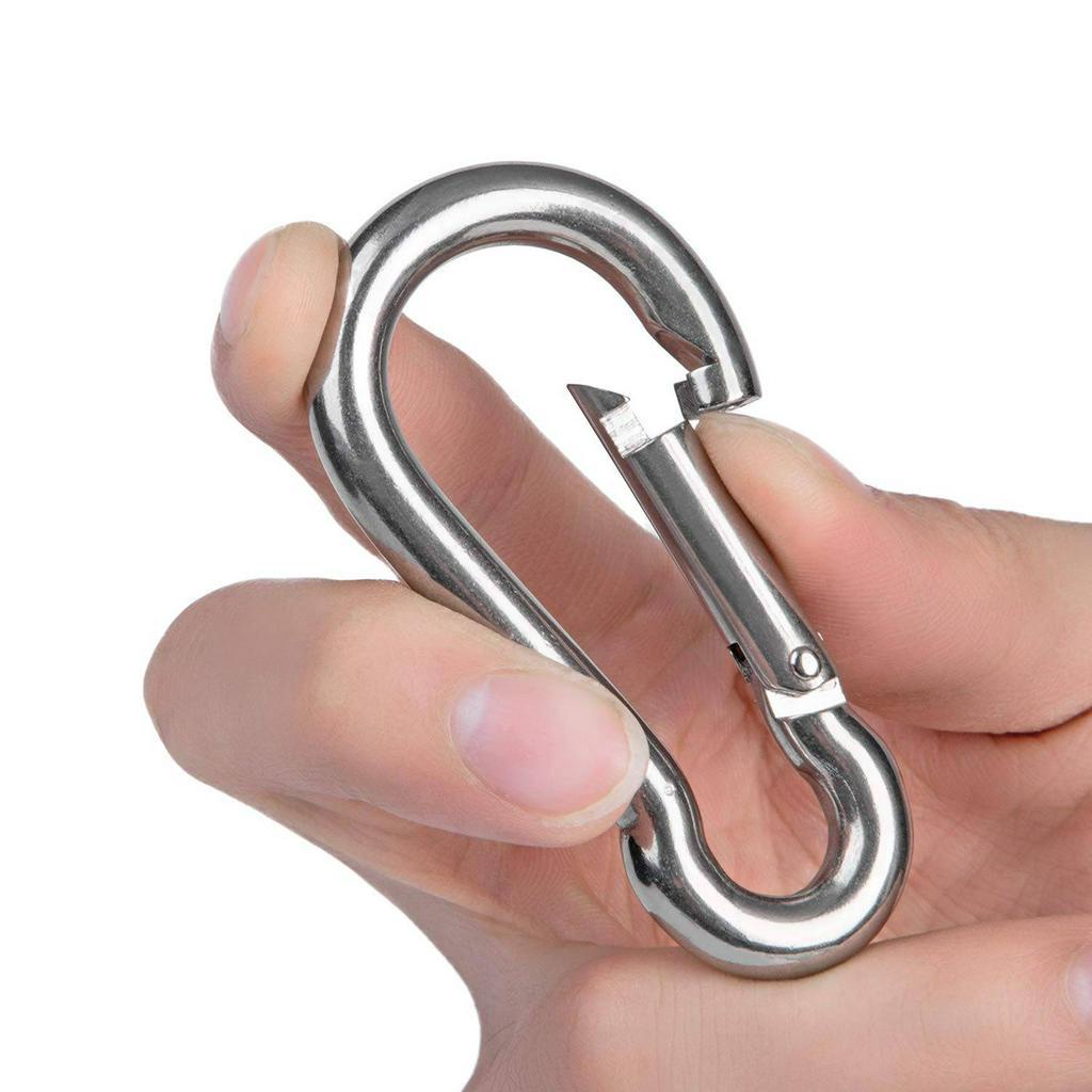 Set 4 Kẹp Móc Bằng Thép Không Gỉ 304 Chất Lượng Cao