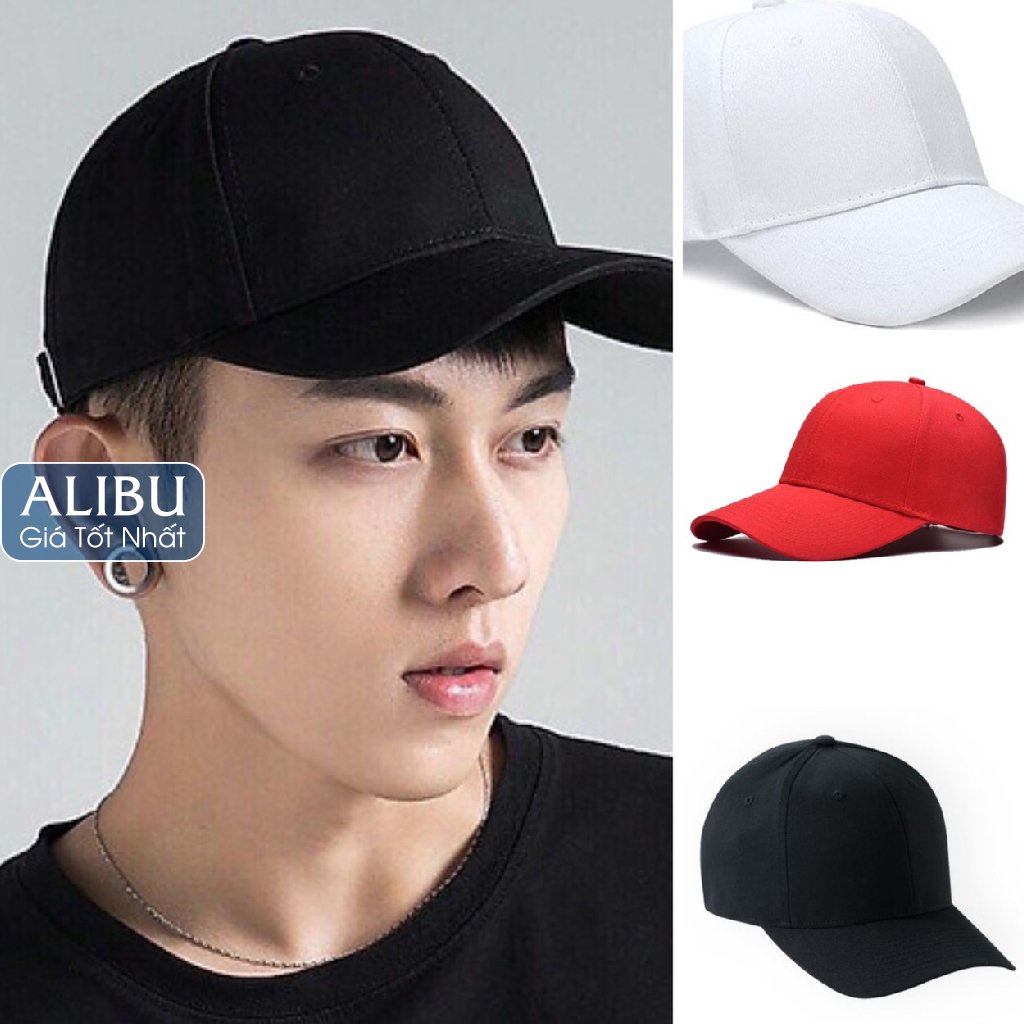Mũ lưỡi trai trơn đội đồng phục lớp nhóm, công ty - ALIBU