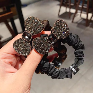 Cột tóc nơ đính hạt xoàn