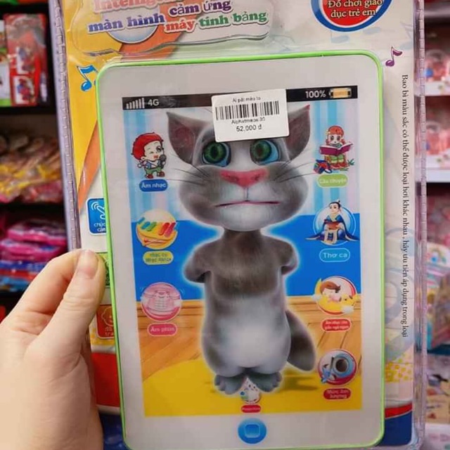 iPad mèo tom