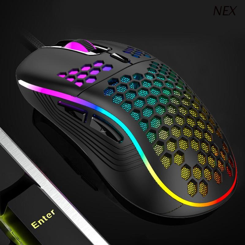 Chuột Chơi Game NEX Premium USB Macro 7200dpi Có Dây Điều Chỉnh