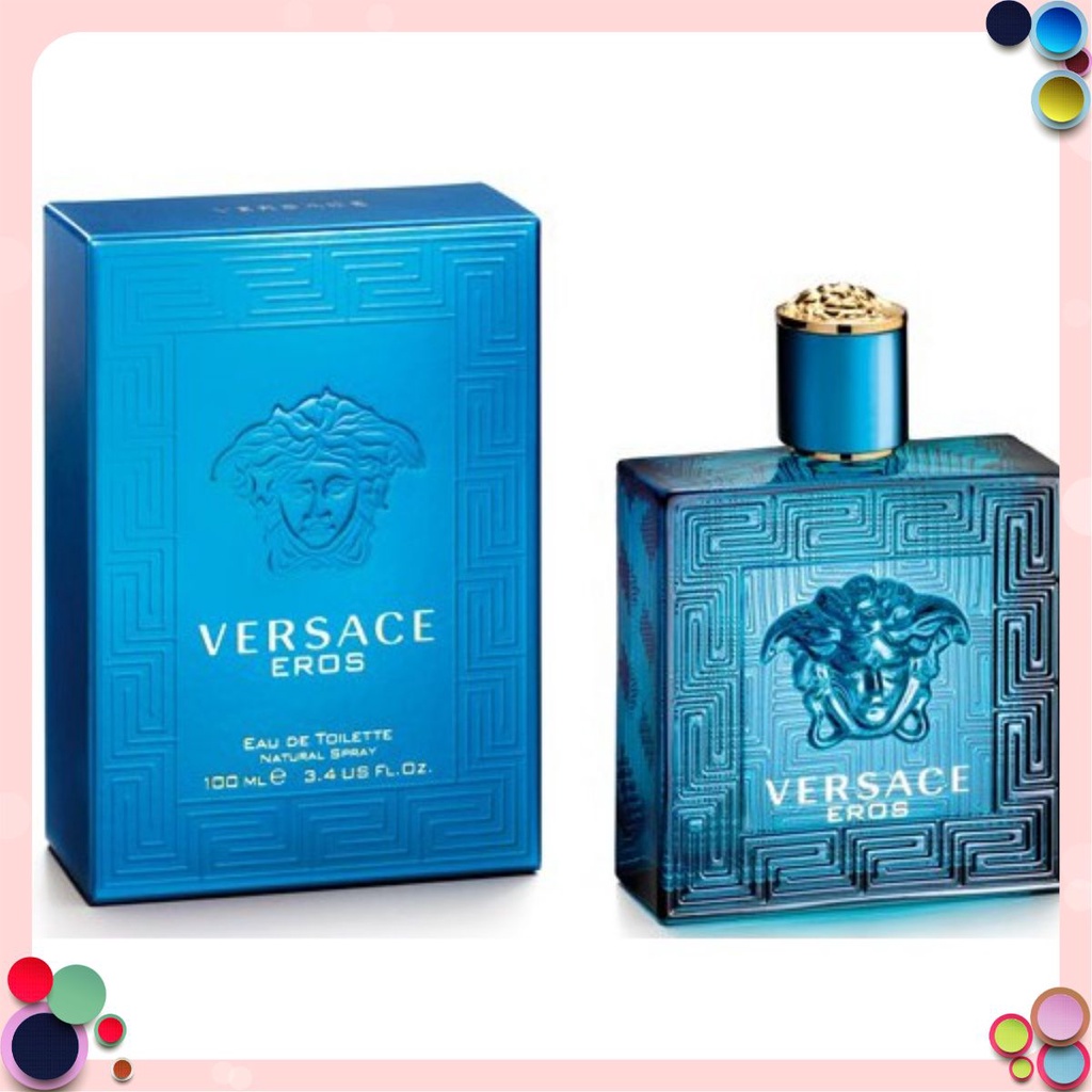[Mã 1512FMCGSALE giảm 8% đơn 500K] [CHÍNH HÃNG] Nước Hoa Nam Versace Eros for Men 100ml