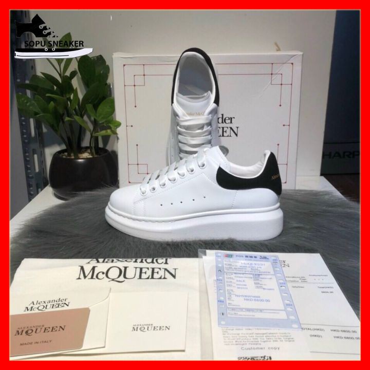 Giày thể thao MCQ Gót Nhung [HỖ TRỢ ĐỔI TRẢ] Dây Lụa Sang Trọng | BigBuy360 - bigbuy360.vn