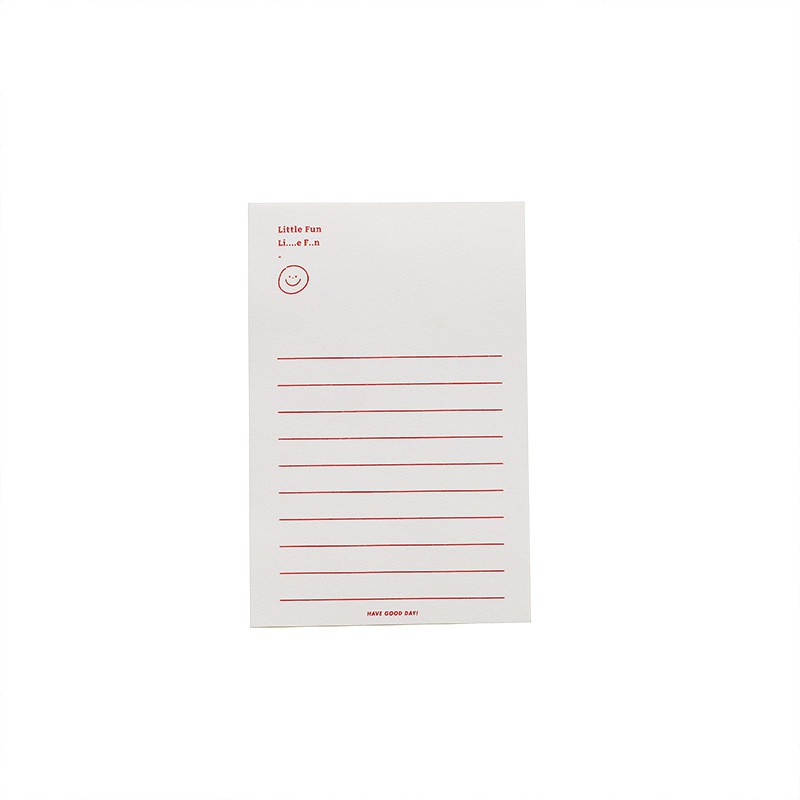 [Mã LIFEBOOK2 giảm 10% đơn 0Đ] Giấy Note Basic Phong Cách Hàn Quốc 30 Tờ 94 x142 MM