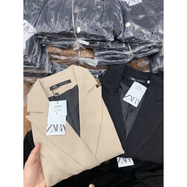 ⚡Bán Sỉ ⚡ Áo blazer, vest zar.a( CÓ ĐỆM VAI) nữ dài tay 2 lớp đứng form hàng đẹp cao cấp ảnh thật khách mặc / có sẵn