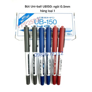 Bút UNi-Ball UB150 nét 0.5mm.