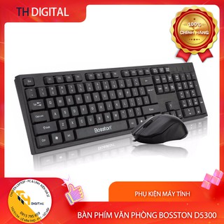 Combo Chuột + Bàn phím máy tính văn phòng Bosston D5300