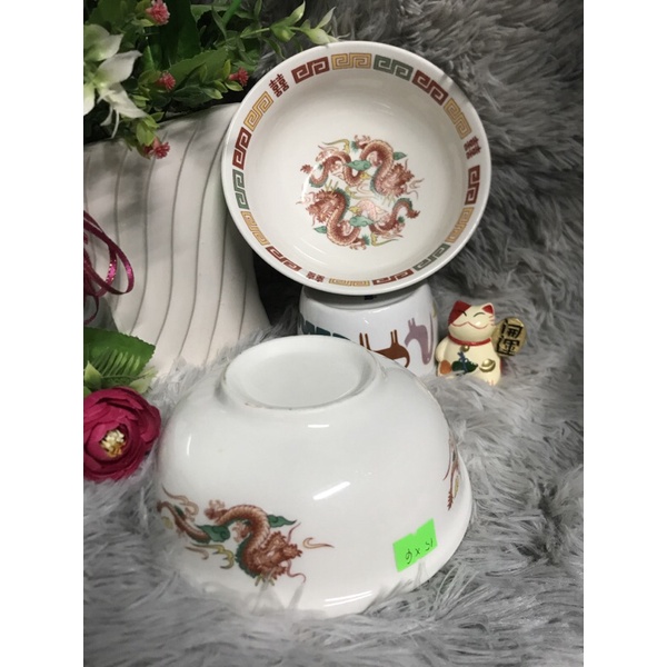 Tô tam thái đường kính 16cm cao 4,5cm