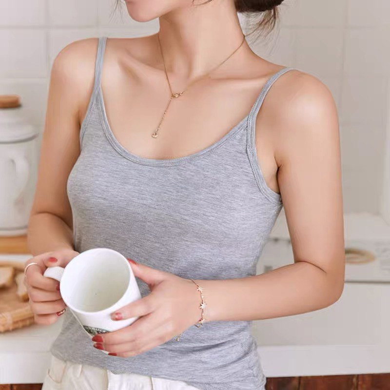 Áo 2 dây MIA 1992 cao cấp - Áo hai dây nữ bản to chất liệu cotton mềm mịn co giãn tốt siêu xinh hot summer 2023