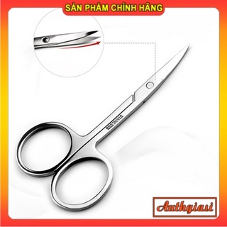 Kéo cong STAINLESS cắt tỉa lông mày lông mi đầu nhọn