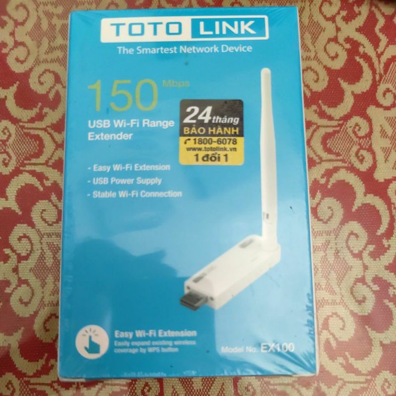 Bộ kich sóng wifi Totolink EX100