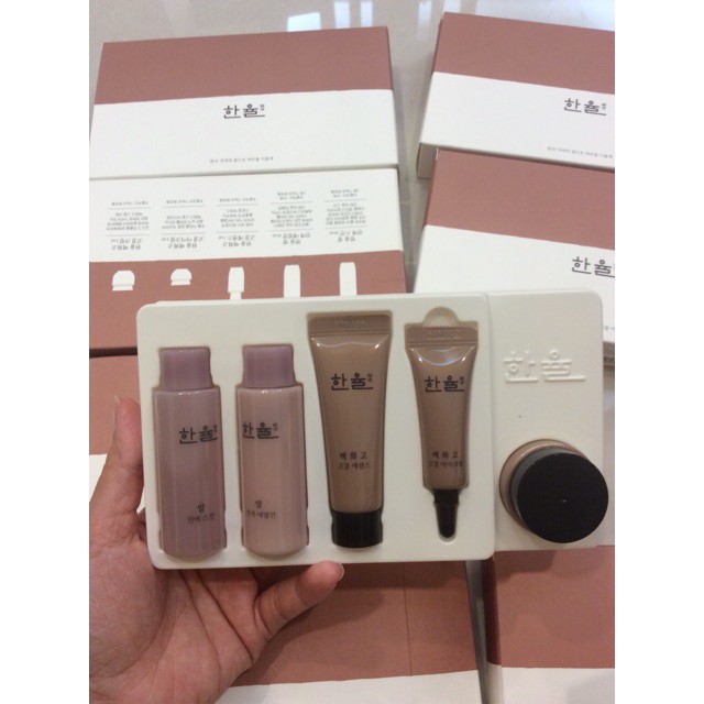 [Hot Hot] Set Sản Phẩm Dưỡng Trắng Sáng Và Trẻ Hóa Làn Da  Hanyul Baek Hwa Goh Skincare Special Kit (5)