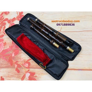 Động tiêu trúc tím 3 khúc nốt si không non VT03