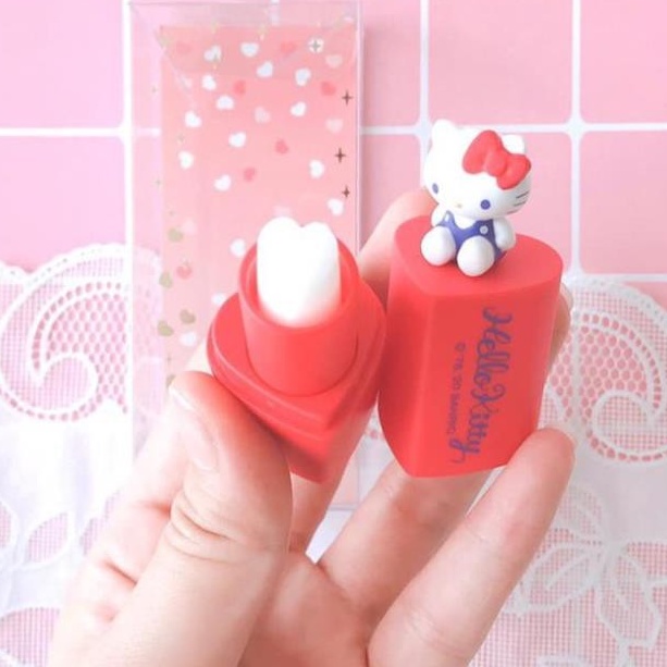 Son dưỡng ẩm bản siêu cute Lip Cream của Hello Kitty và My Melody Sanrio Nhật Bản