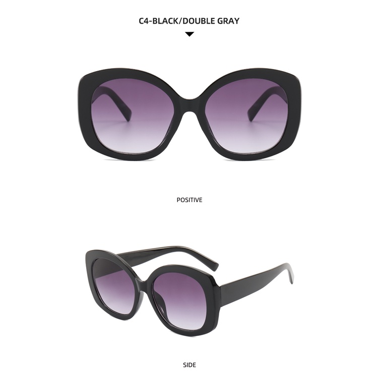 Kính mát gọng to phong cách đường phố 2021