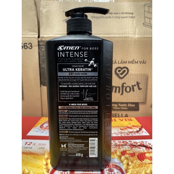 X Men Dầu gội nước hoa 650g