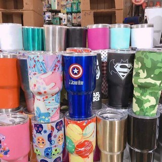 Combo Bộ Ly Giử Nhiệt YETI ( Ly + Túi+ Ống Hút Inox) Thái Lan