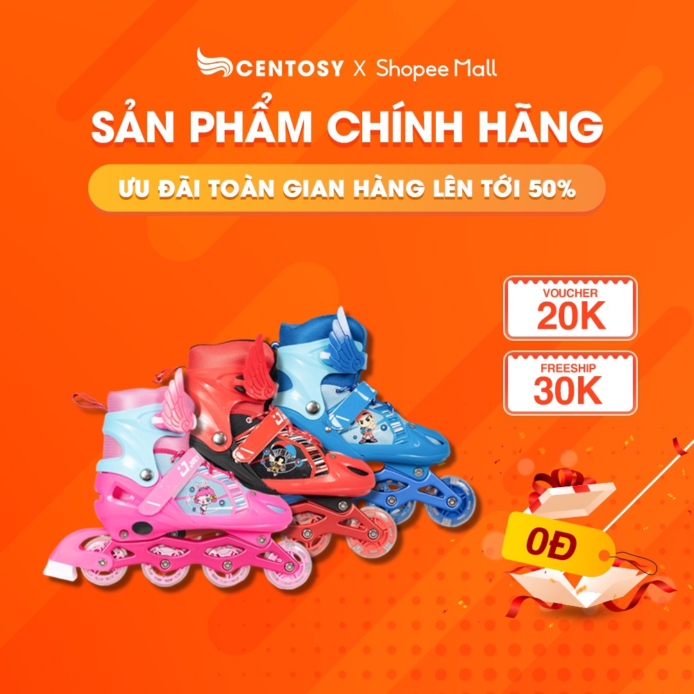 Giày Patin Trẻ Em  WINGS - Có Đèn Bánh, Form Chắc Chắn, Phanh Chân An Toàn
