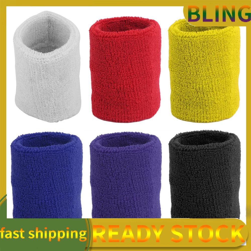 Băng Đeo Cổ Tay Thể Thao Thấm Hút Mồ Hôi Chất Liệu Cotton