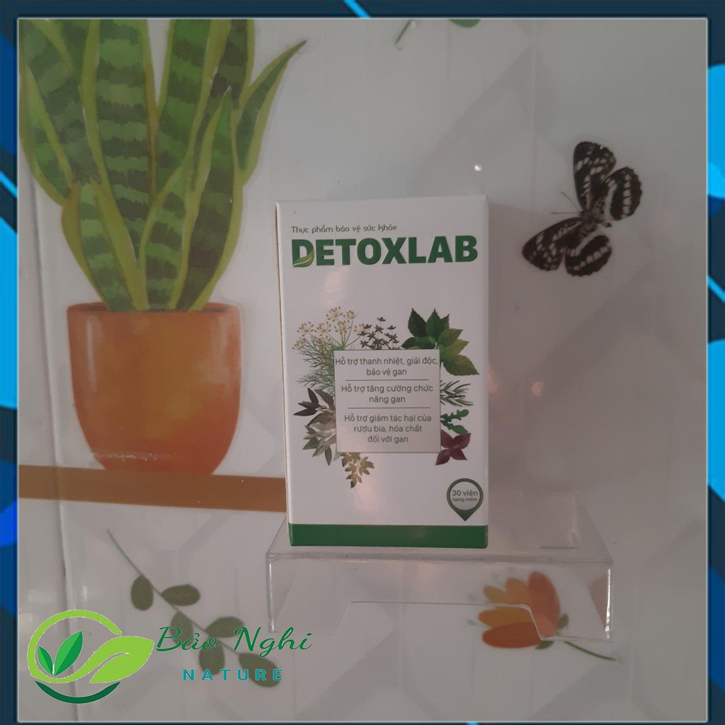 VIÊN UỐNG DETOXLAB - Hỗ Trợ Mát Gan Giải Độc Thanh Lọc Ký Sinh Trùng Nâng Cao Đề Kháng - Chính Hãng Hộp 30 Viên | BigBuy360 - bigbuy360.vn