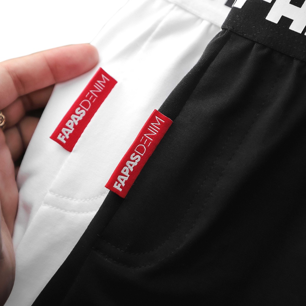 Quần Short Ngủ Nam Doyle Chất Vải Cotton 4 Chiều Co Giãn Mềm Mịn Thoải Mái Lưng In Logo Nổi Bật Form Chuẩn Dáng - FAPAS