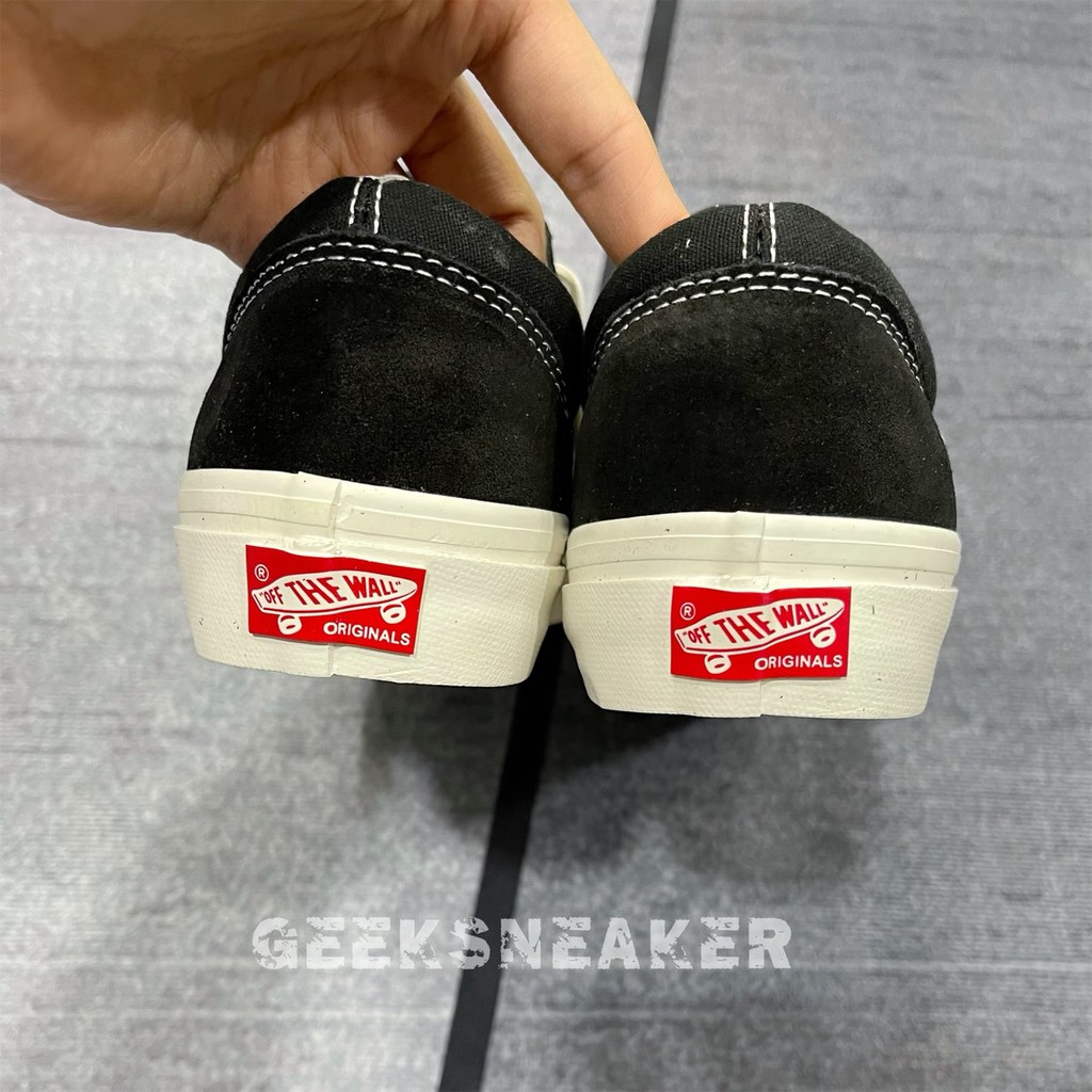 [GeekSneaker] Giày Vans Vault  - Viền bo / Dây Dày / Đế Nâu có căn/ Lưỡi gà dài/ gót bo/ Đế Bóng