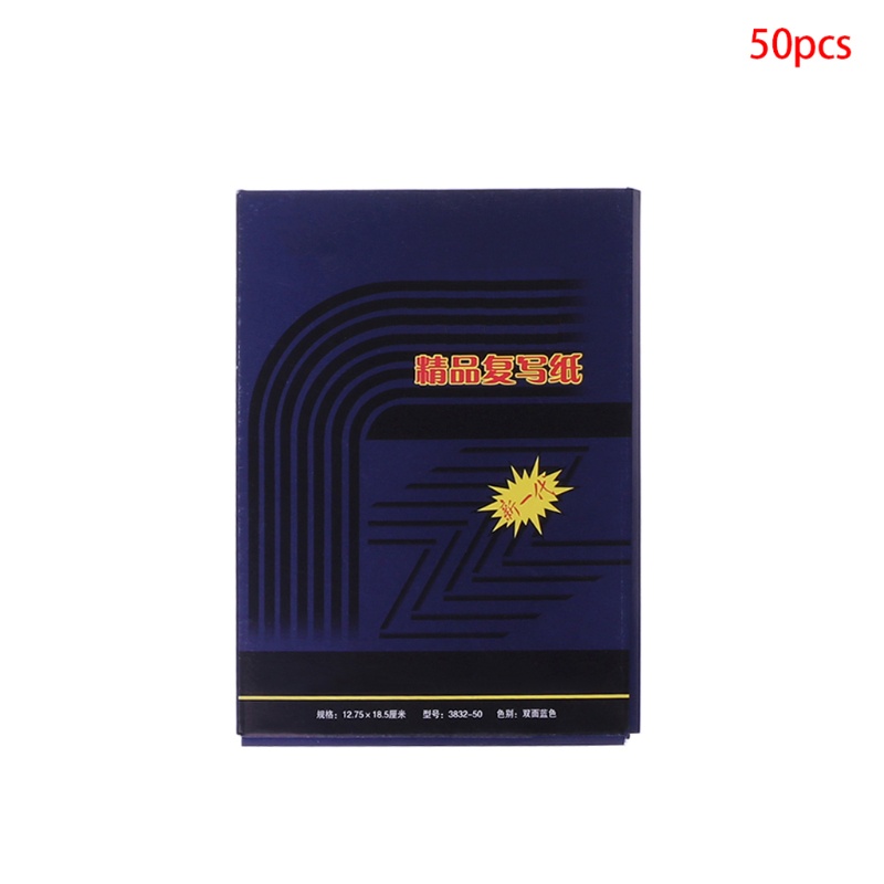 50 Tờ Giấy Hai Mặt Bằng Carbon Tiện Dụng