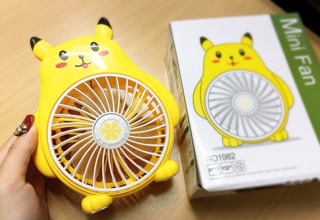 QUẠT SẠC MINI HÌNH THÚ