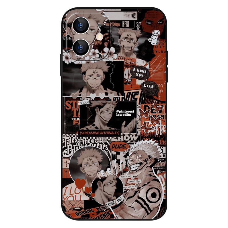Ốp Điện Thoại Hình Anime Jujutsu Chống Vỡ Cho Xiaomi Redmi Note 11 10Pro 9 8 7 6 5 Pro 9T 9S 3 11T 5A 6Pro 7Pro 4 5G