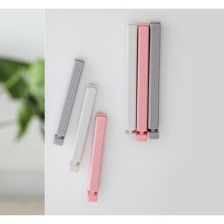 Set 2 kẹp miệng túi thực phẩm có nam châm dán note tủ lạnh KNSTORE