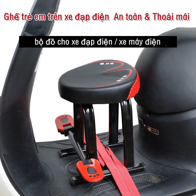 Ghế ngồi an toàn cho bé gắn xe máy điện tiện lợi