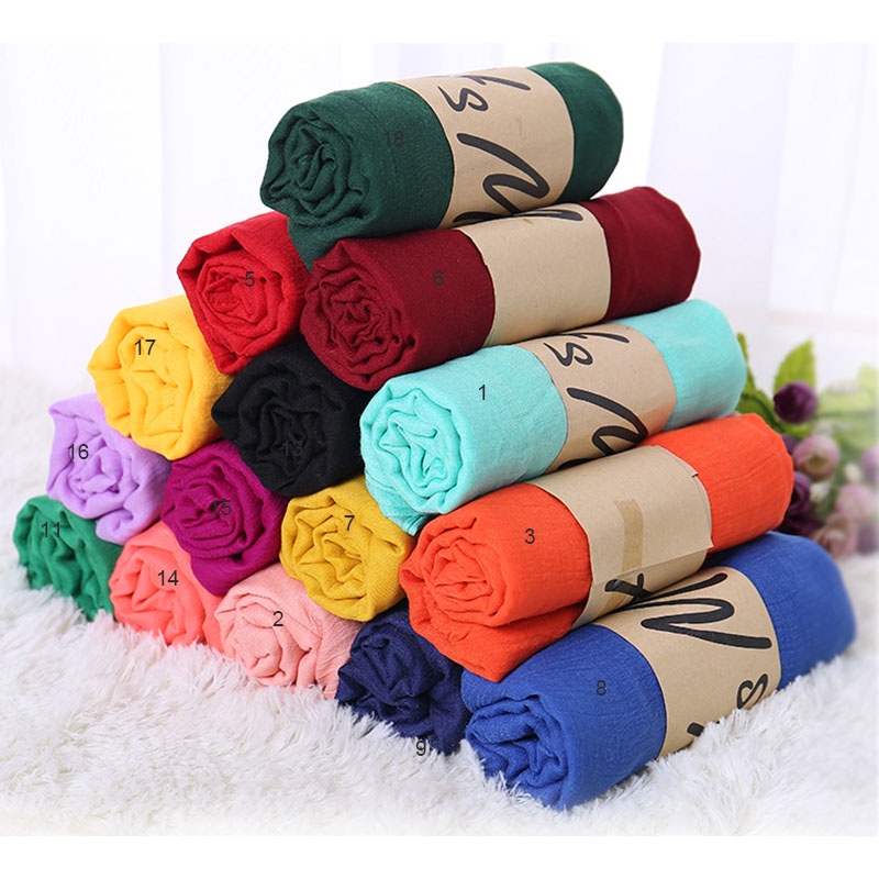 Khăn Choàng Hijab Thời Trang 160 * 50 cm
