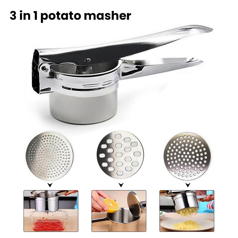 Dụng Cụ Nghiền Khoai Tây Bằng Thép Không Gỉ