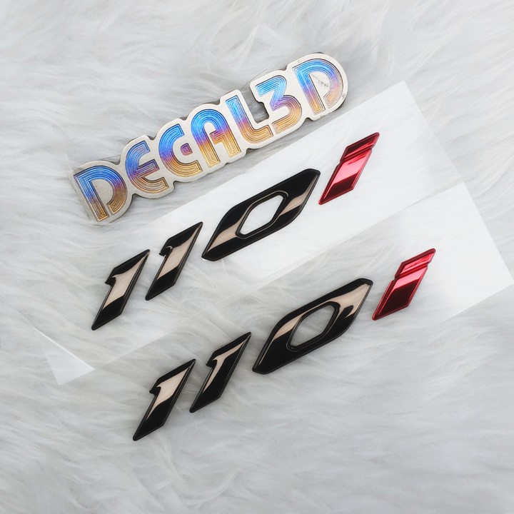 TEM SỐ 110i MÀU ĐEN HÀNG CAO CẤP NHỰA CỨNG SIÊU NÉT - GIÁ 1 CẶP