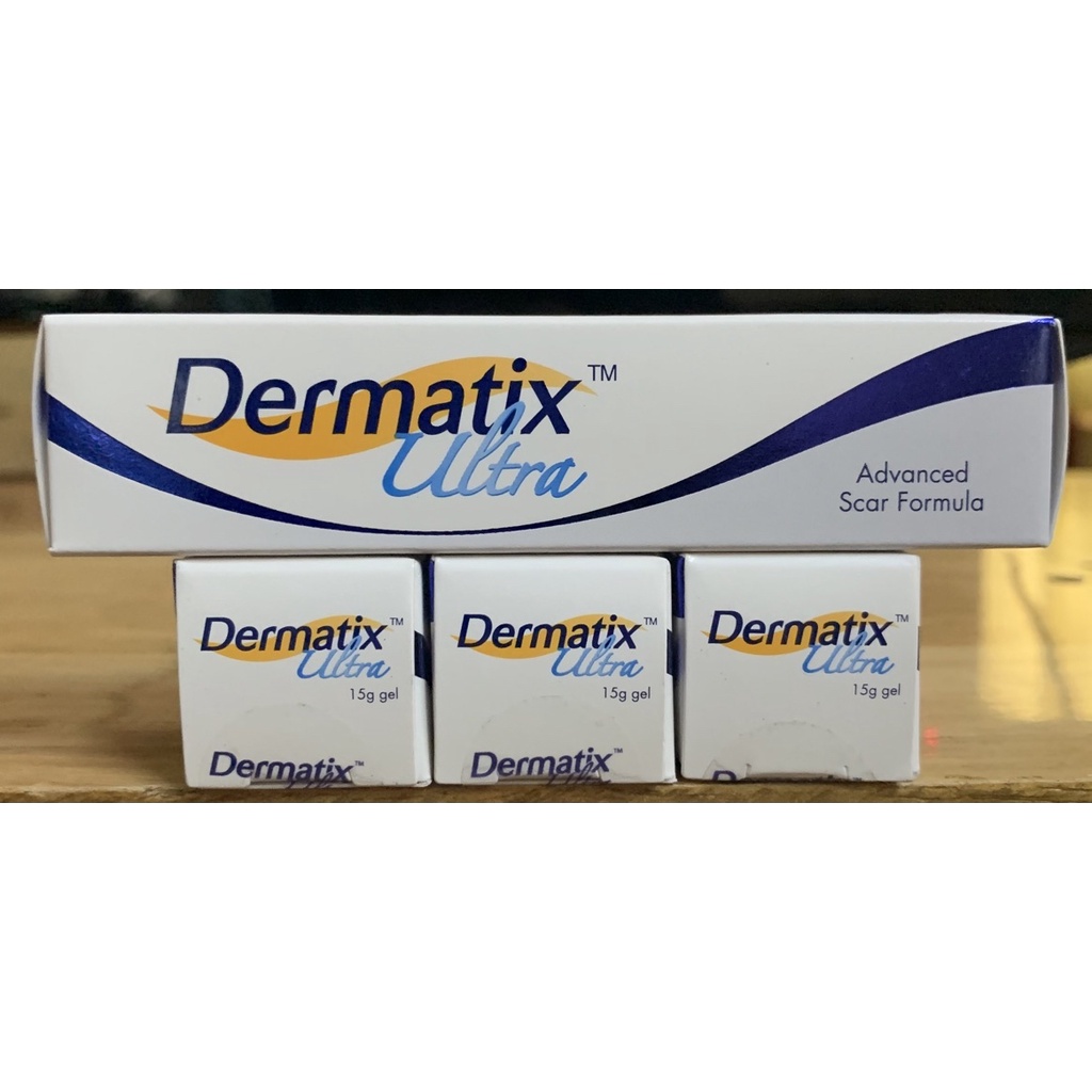 Kem bôi dạng Gel mờ sẹo Dermatix ultra cải thiện sẹo , Thâm mụn và giảm ngứa 2g &amp;7g &amp;15g