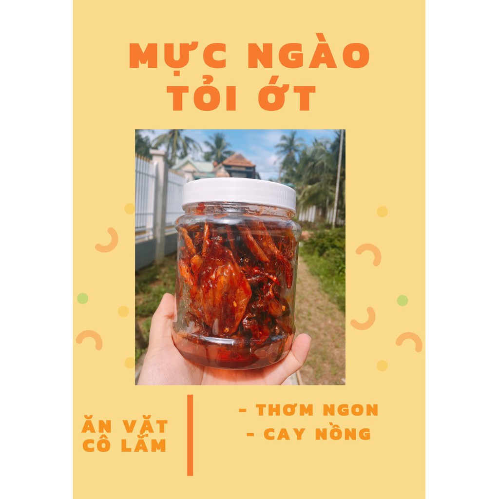 Mực ngào tỏi ớt Bình Định thơm ngon giá rẻ hủ 250gr | BigBuy360 - bigbuy360.vn