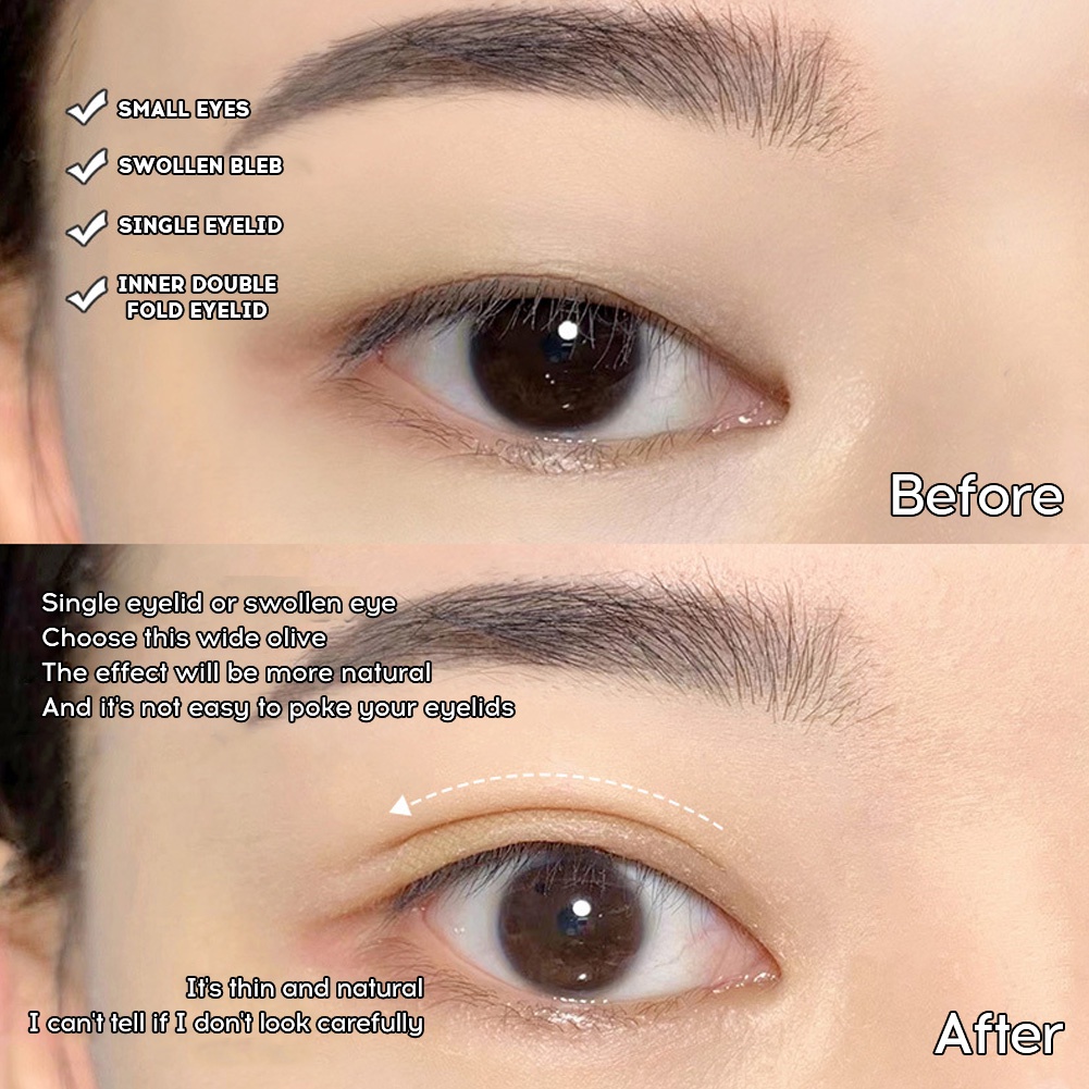 Túi 200 miếng dán nhấn mí GECOMO chuyên dụng trang điểm làm đẹp