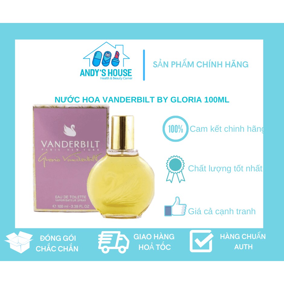 100 Ml Vanderbilt Gloria Eau De Toilette Nước Hoa Vanderbilt By