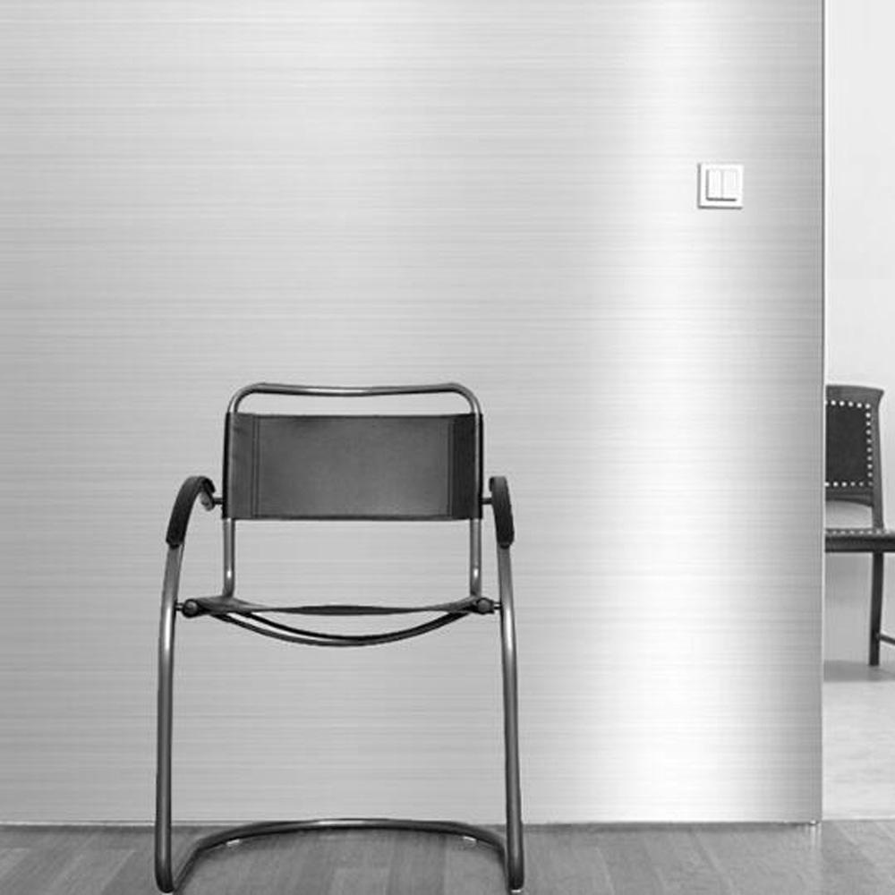 Miếng Dán Tường Bằng Kim Loại Chống Thấm Nước Độc Đáo Trang Trí Nhà Cửa DIY