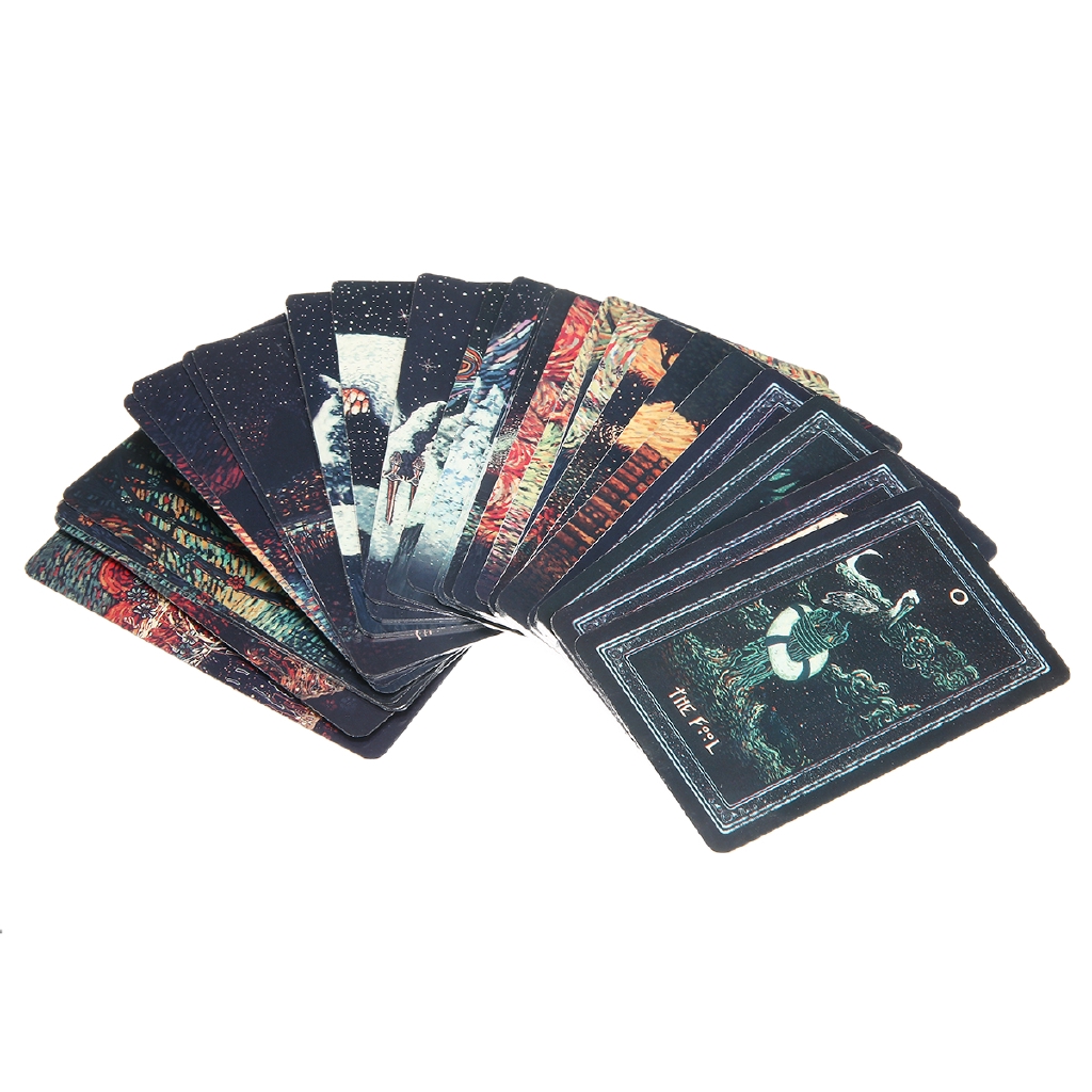 【Lowest Price】Bộ bài tarot Prisma Visions bản tiếng Anh thiết kế phong cách huyền bí ma thuật