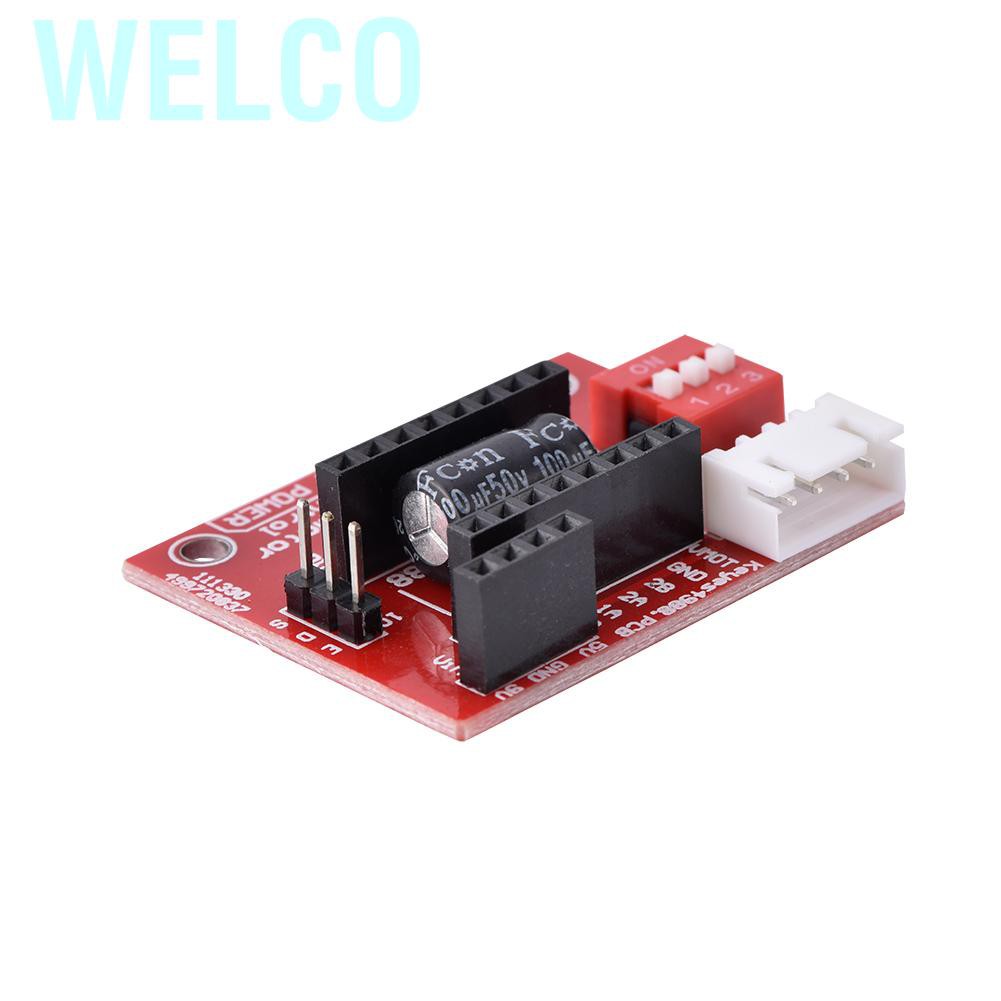 Bảng Mạch Điều Khiển Động Cơ Bước Welco A4988 / Drv8825 Cho Máy In 3d