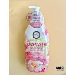 Combo 2 hộp sữa tắm Happy bath Hàn Quốc tinh chất hoa hồng 900ml KoreaStore | BigBuy360 - bigbuy360.vn